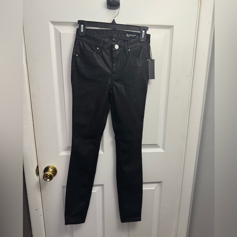 Blank NYC‎ Black Faux Leather Pants